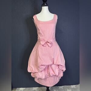 Tatyana NWT PinUp Bubble Hem Party Dress with  Bow | Size M